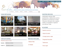 Tablet Screenshot of livingcuba.com